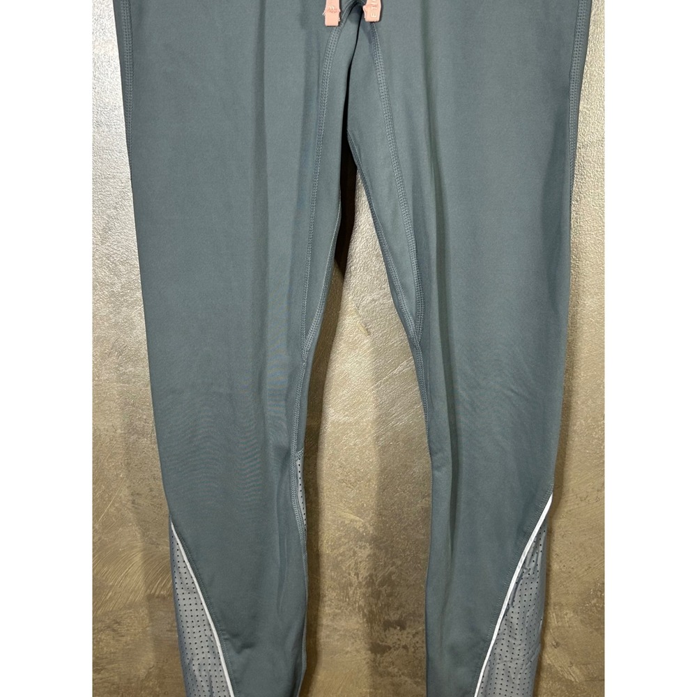 Fabletics Womens Small Gray‎ High Waisted Workout Leggings Drawstring Activewear - Picture 3 of 16